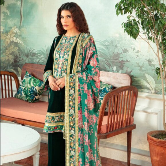 Vanya Other - Vanya “KV-36” Velvet & Silk 3-Piece Set — Size Large / New